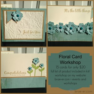 floral card workshop