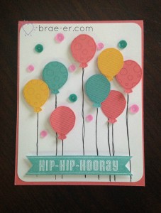 hip hip hooray card