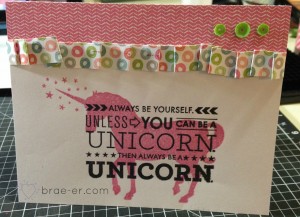 unicorn card