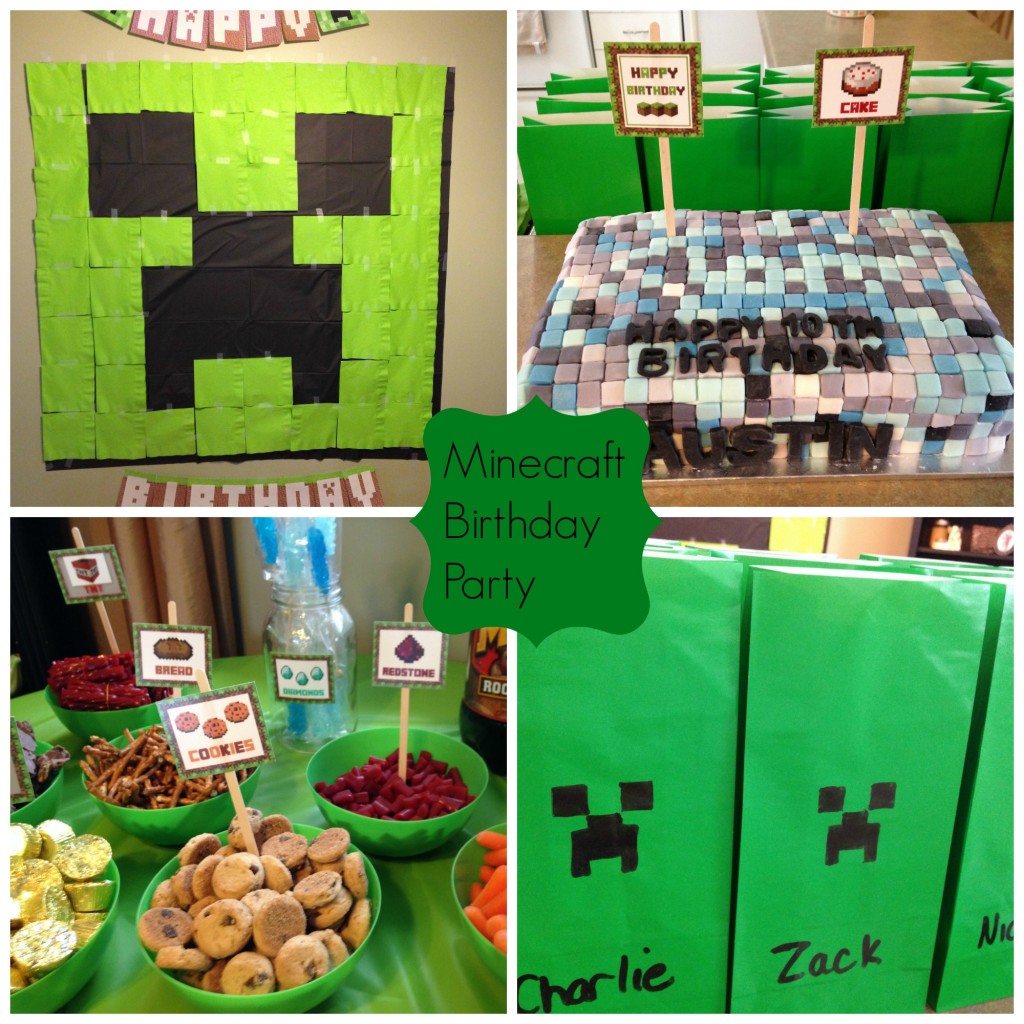 minecraft collage