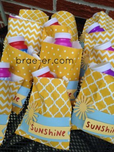 sunshine party bags