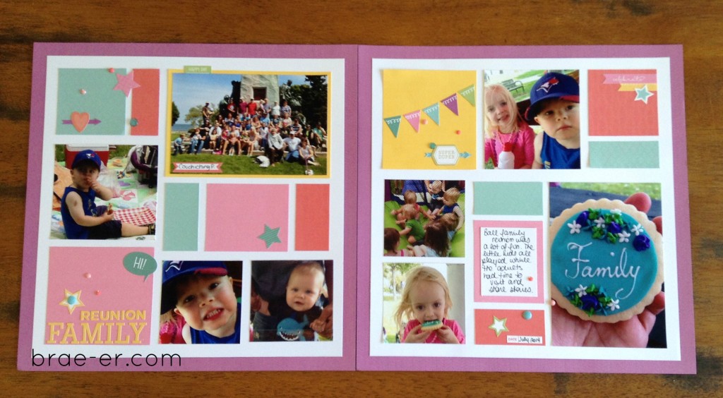 cardstock layout