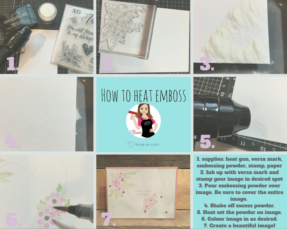 How to heat emboss